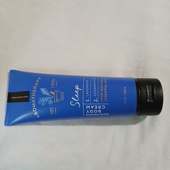 Bath & Body Works Aromatherapy 2 pc set SLEEP:Body Cream/24 HR Body Butter NEW - Picture 10 of 16